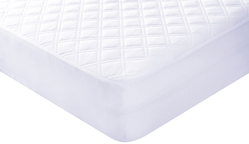 Pikowane prześcieradło nieprzemakalne na materac z siatką